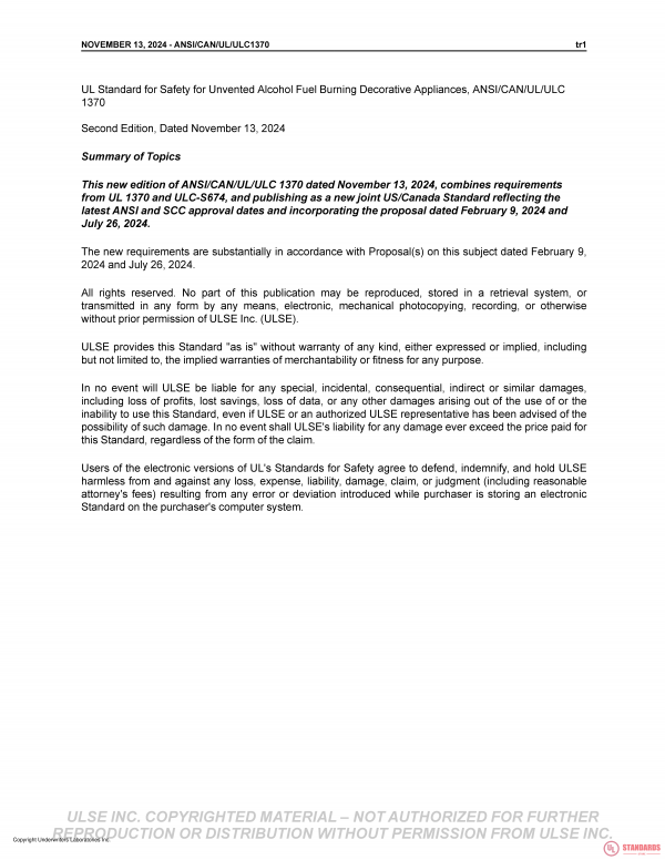 UL 1370 PDF UL 1370 PDF